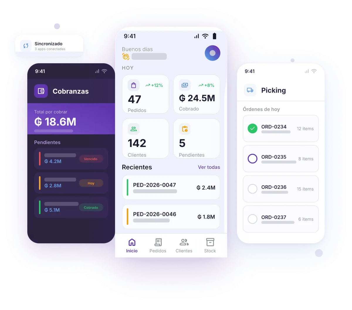 Hero Apps Moviles ISBO - Pedidos Cobranzas Picking